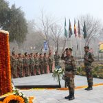 Army pays tribute at the memorial of Naik Jadunath Singh