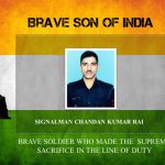 Signalman Chandan Kumar Rai