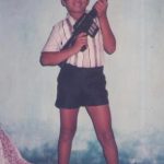 Capt Nitin Chavan in his childhood days