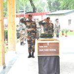 Army's last salute to its brave soldier Rifleman Rabin Sharma